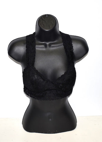 B82 Black Bralette