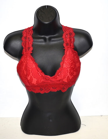 LB01 Red Bralette