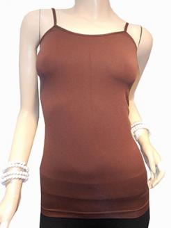 Chocolate Brown Regular Camisole MP-T02