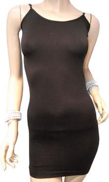 Black Long Camisole T01