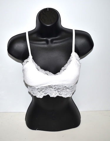 B33 White Bralette
