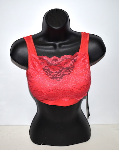 B03 Red/Coral Bralette