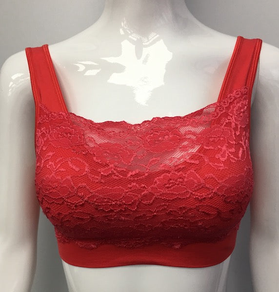 B03 Red Lace Bra