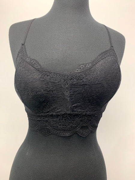 LB-14 Black Lace Bra