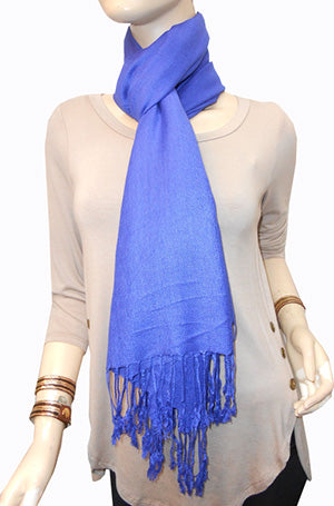 Blue Pashmina Scarf