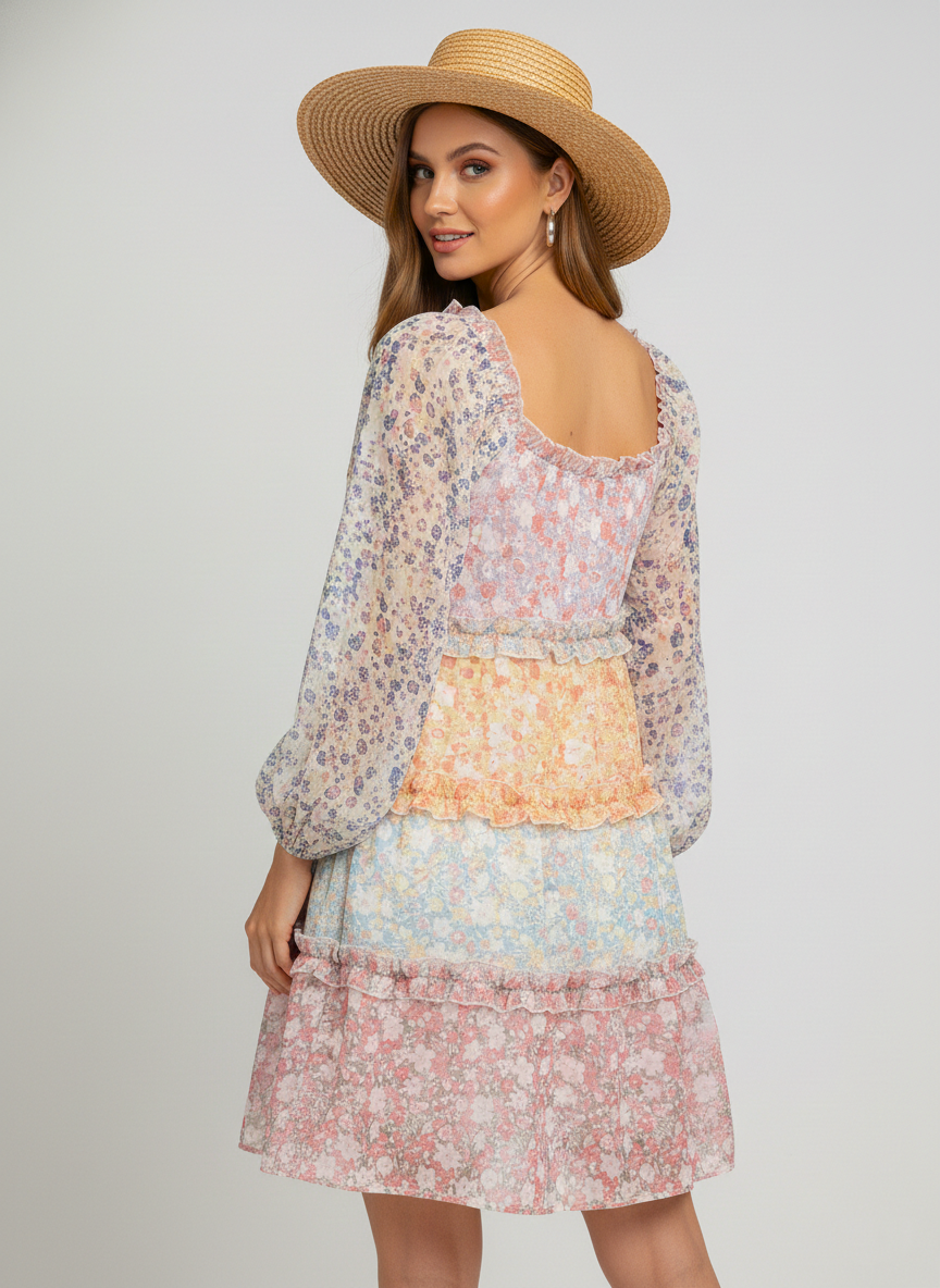 826 Wildflower Bohemian Dress