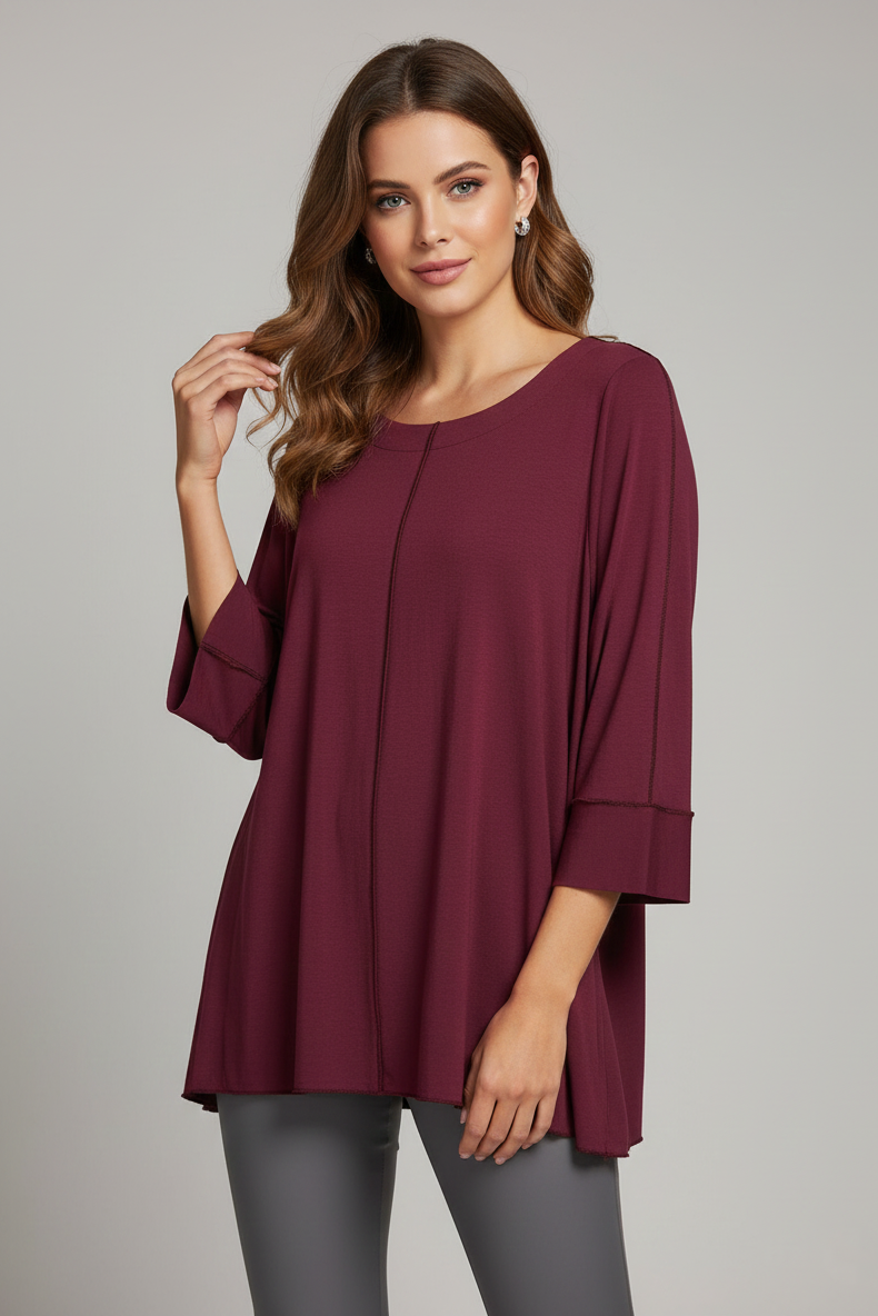 687 Crimson Blouse