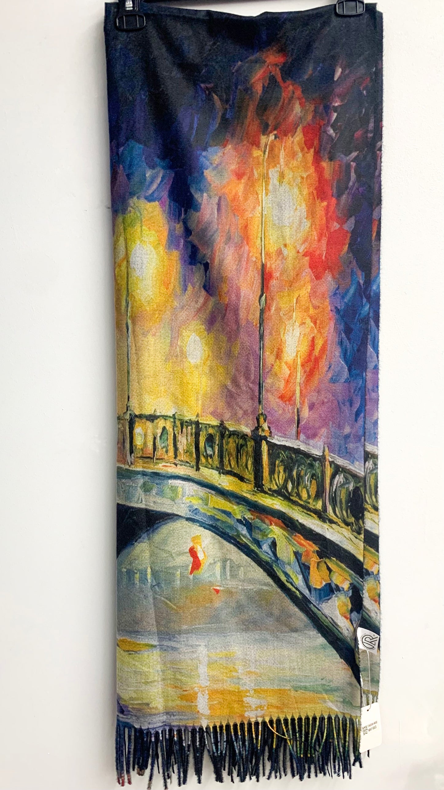 40504 Bridge Painting Scarf