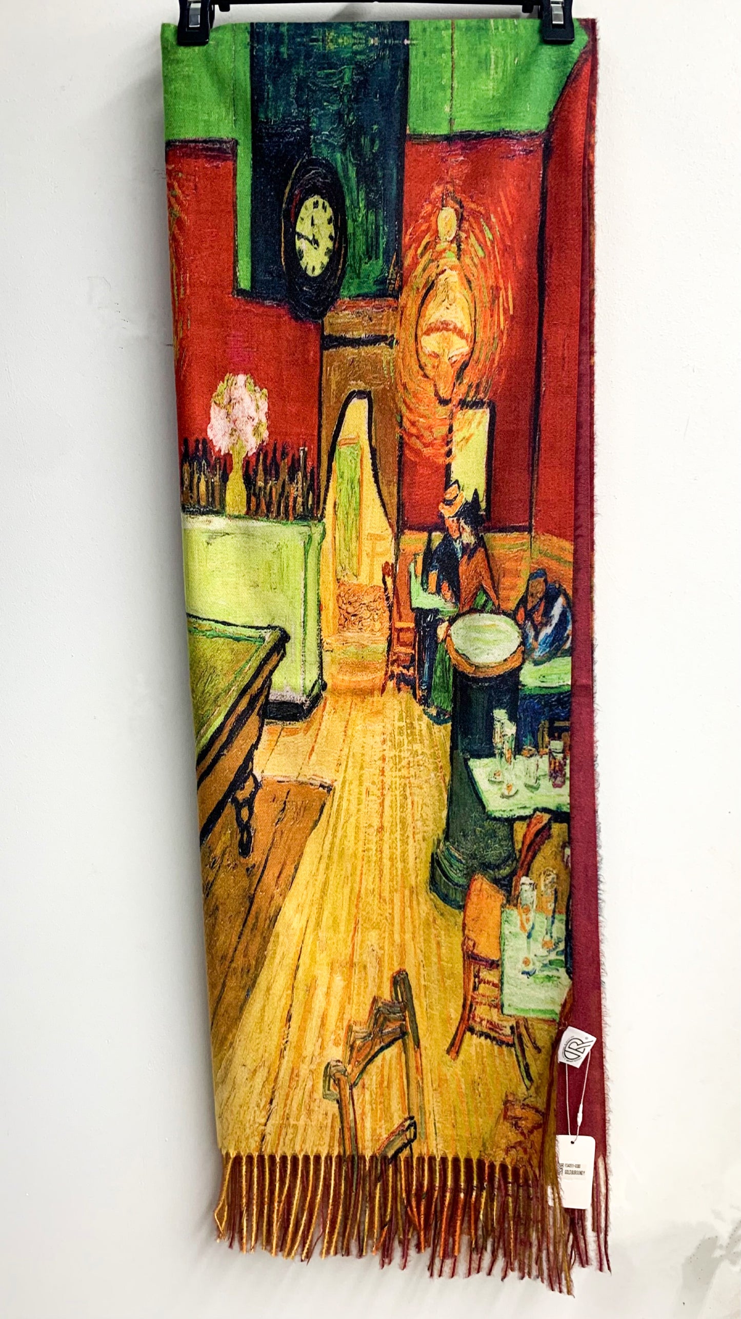 40511 Unique Night Cafe Scarf