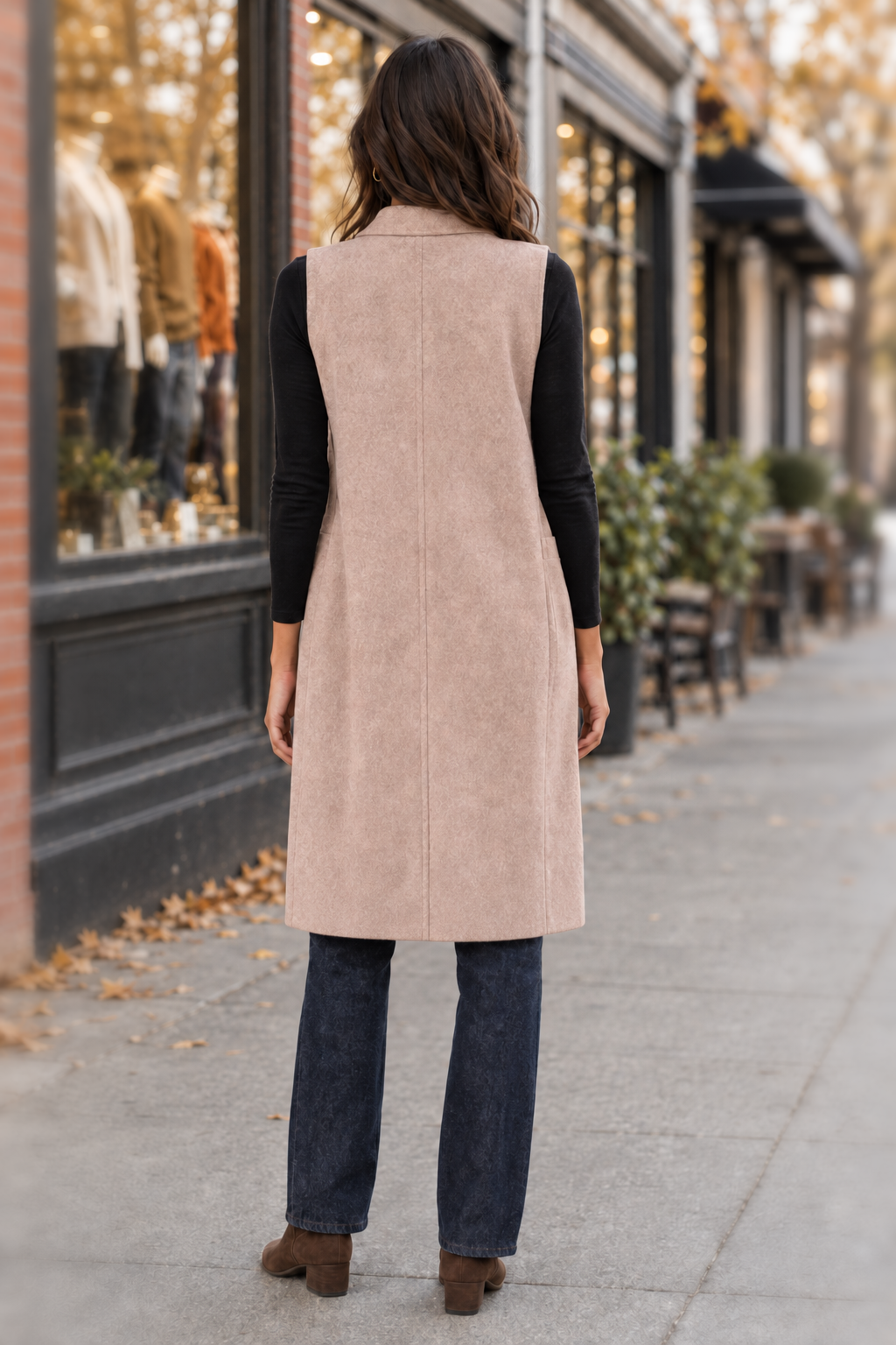 5052 Pink Sleeveless Vest