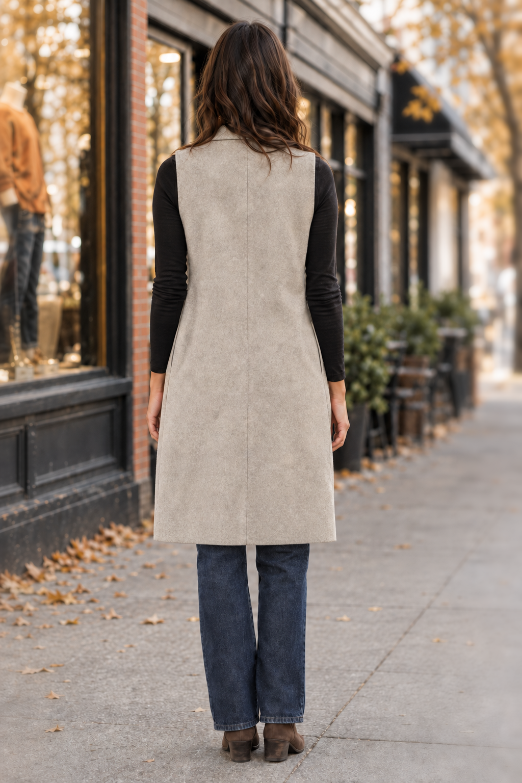 5052 Khaki Sleeveless Vest