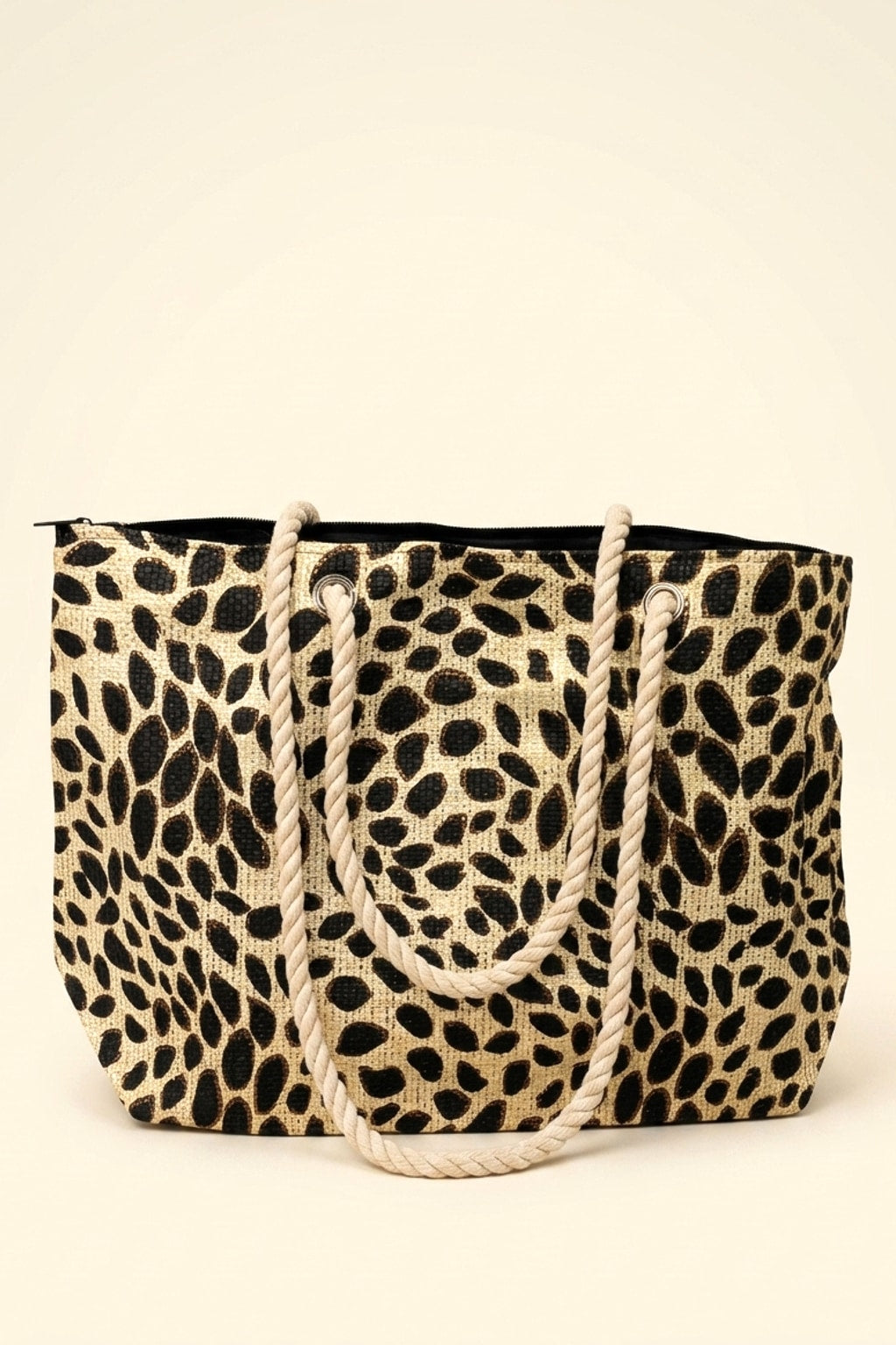 61849 Wild Chic Leopard Tote Bag
