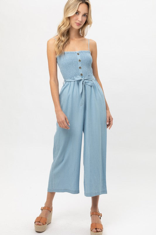 3487 Blue Jumpsuit