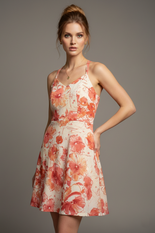 24176 Sun-Kissed Petal Dress