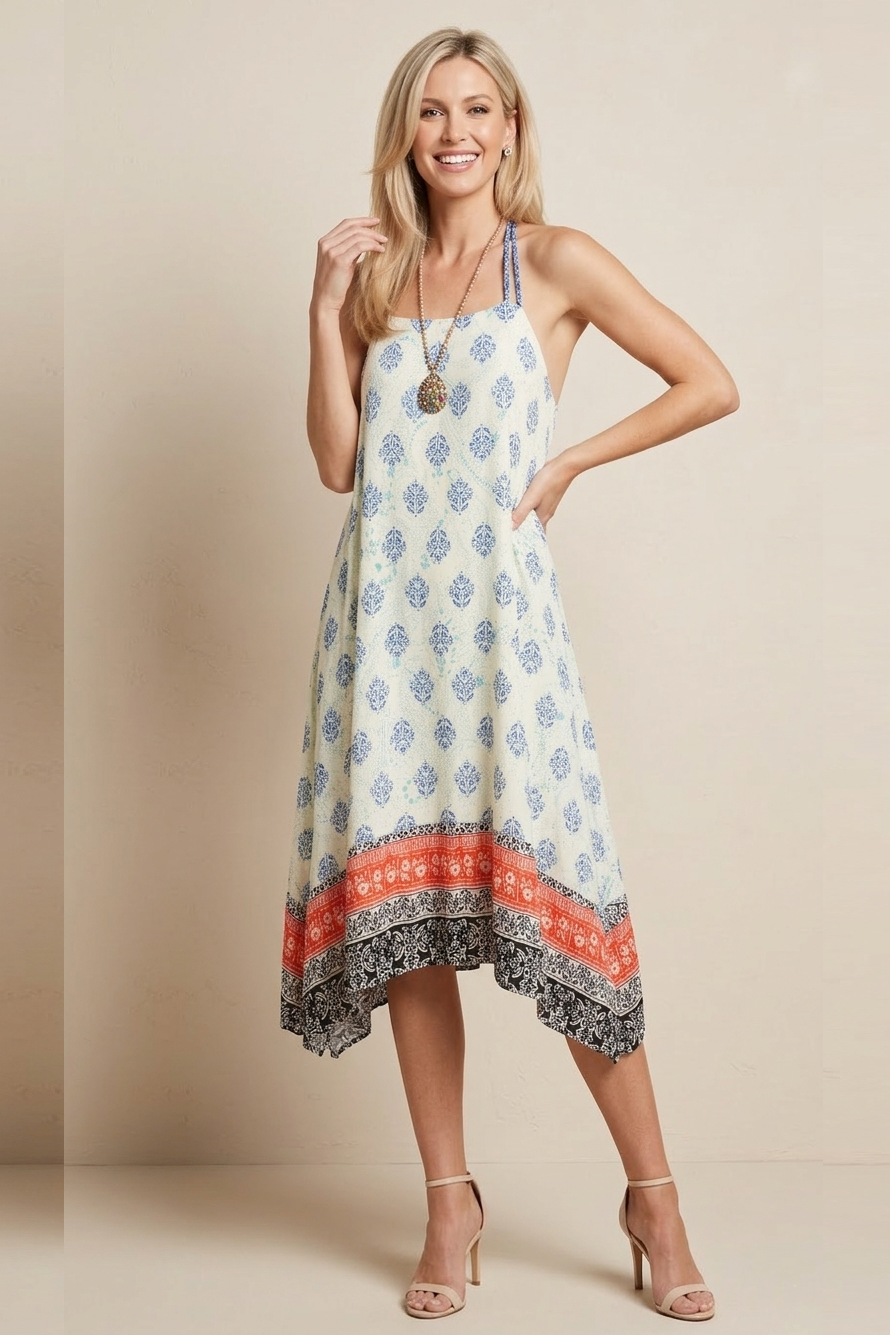 3681 Seaside Chic Summer Dress