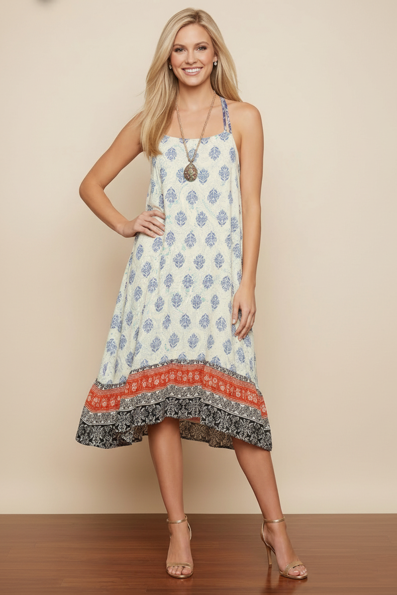 3681 Seaside Chic Summer Dress