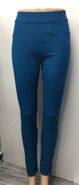 J04 Teal Jeggings