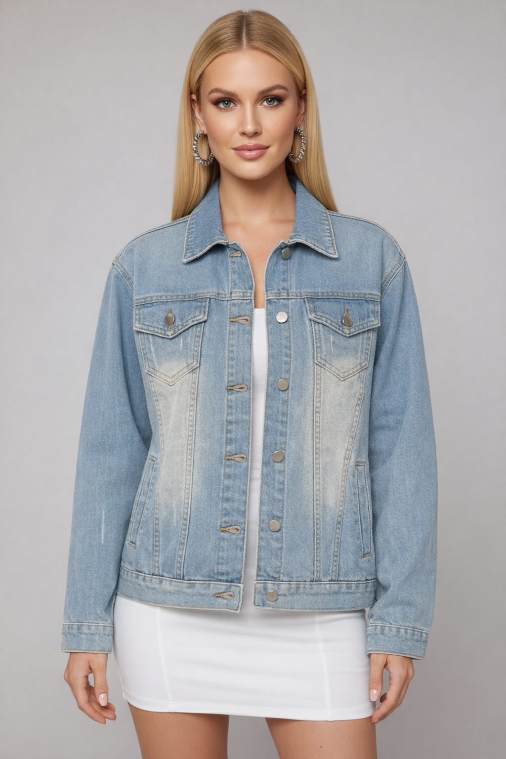 5551 D Blue Denim Jacket