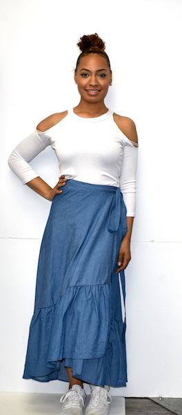 Chambray Skirt