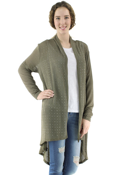 80054 Khaki Sparkle Jacket