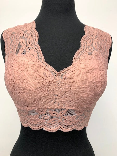 LB-05 Mauve Bra Top