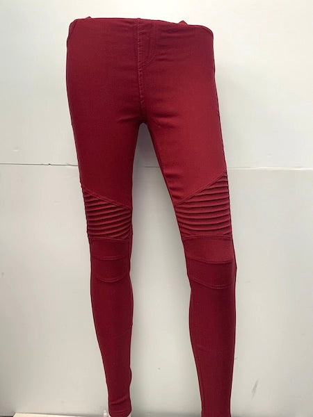 MT-01 Burgundy Jegging