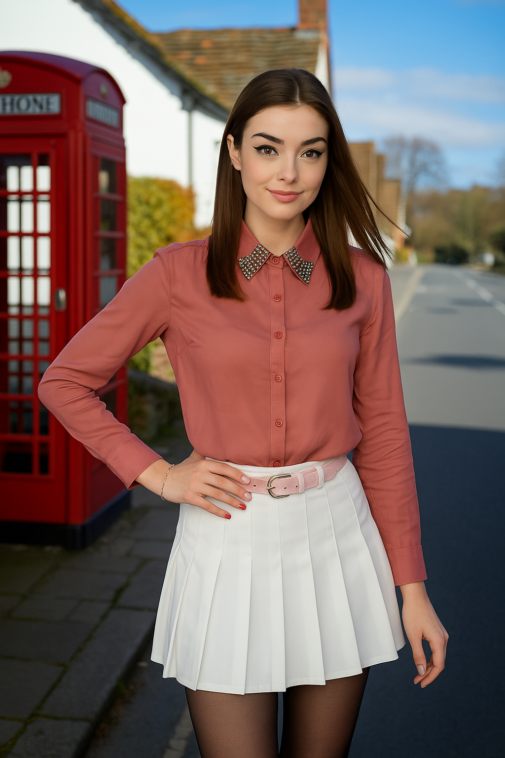 Pink Punk Polished Top