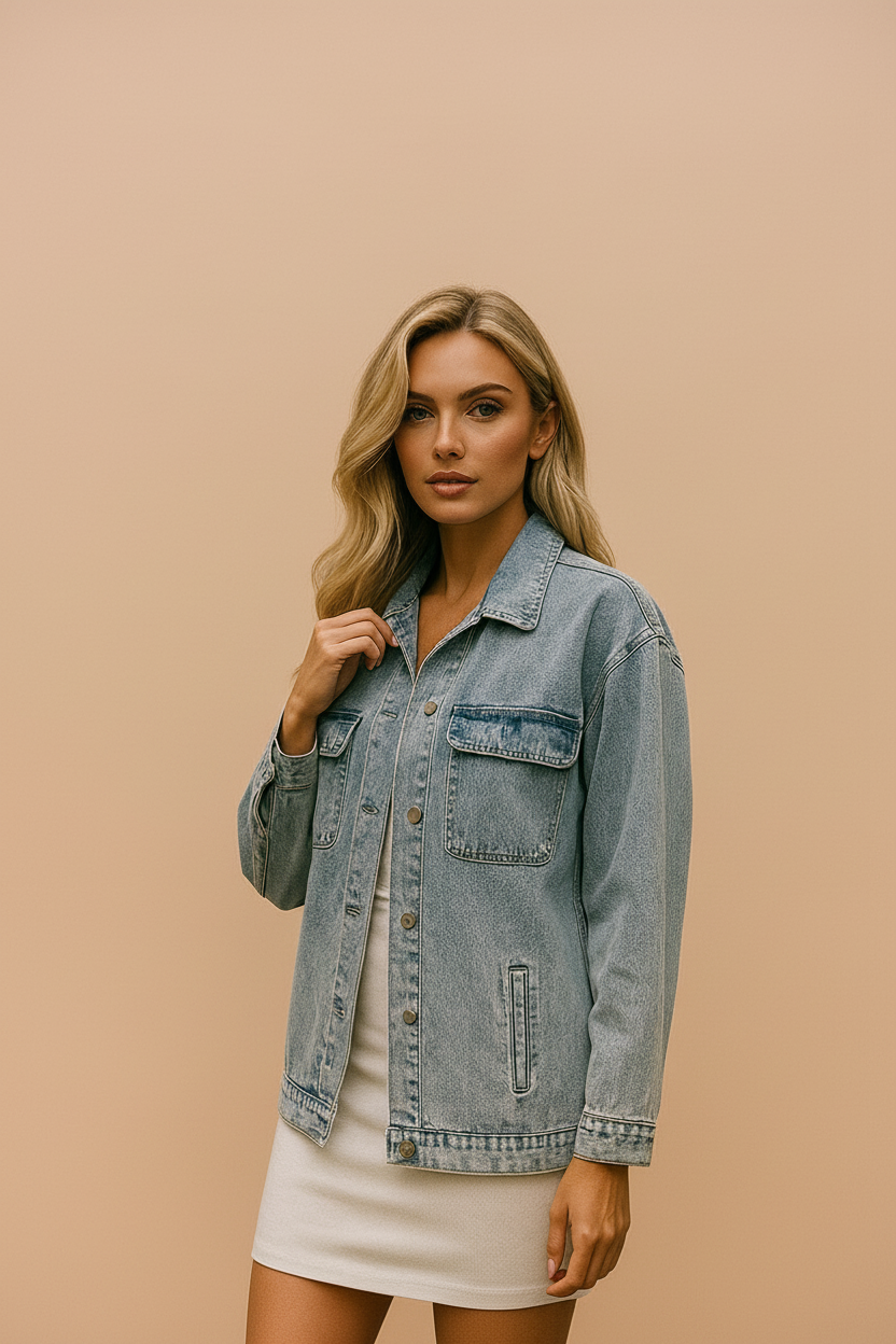 2286 Light Wash Denim Jacket