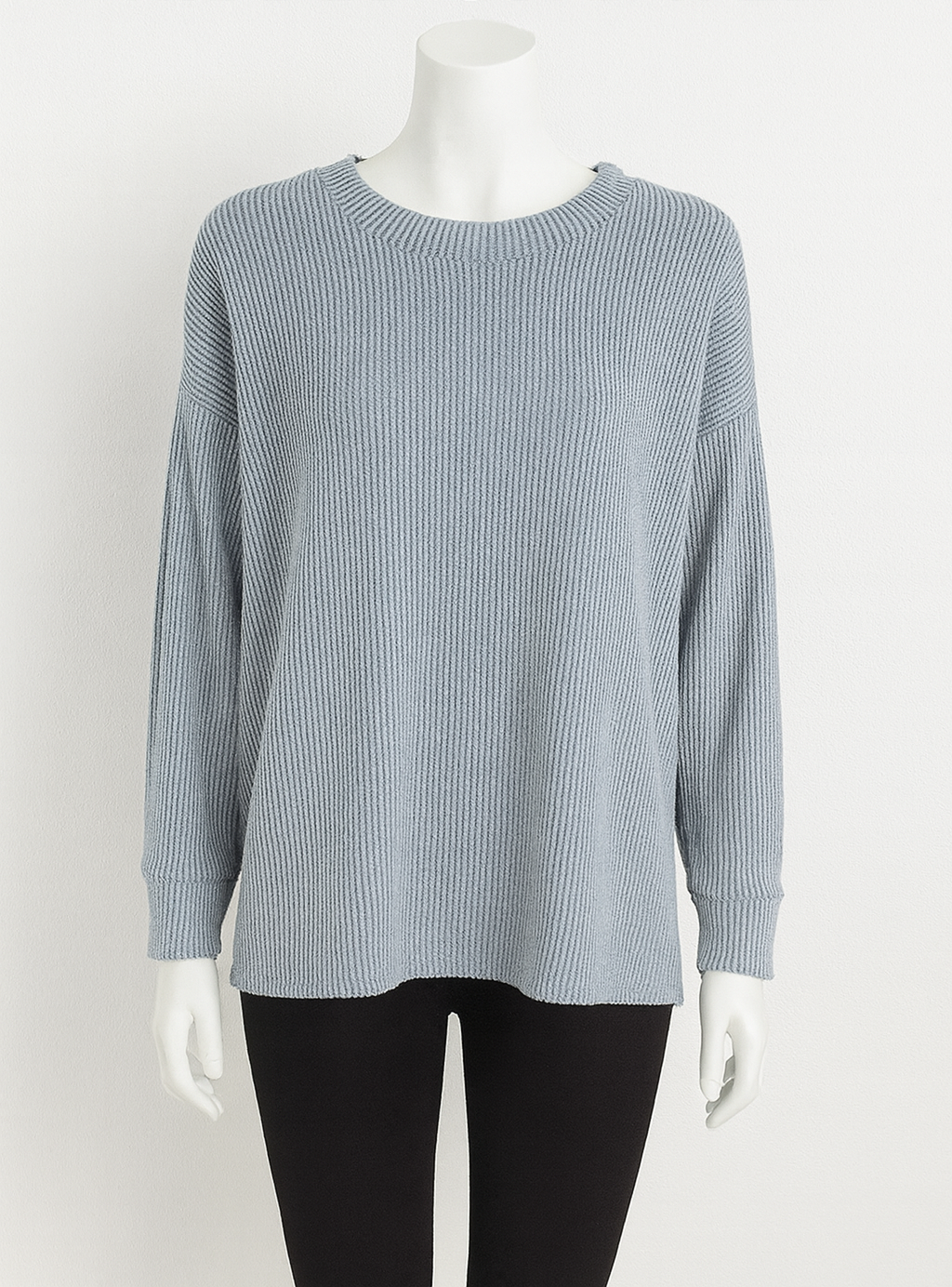 5635 Mediterranean Comfort Ribbed Long Sleeve Top & Pants Set