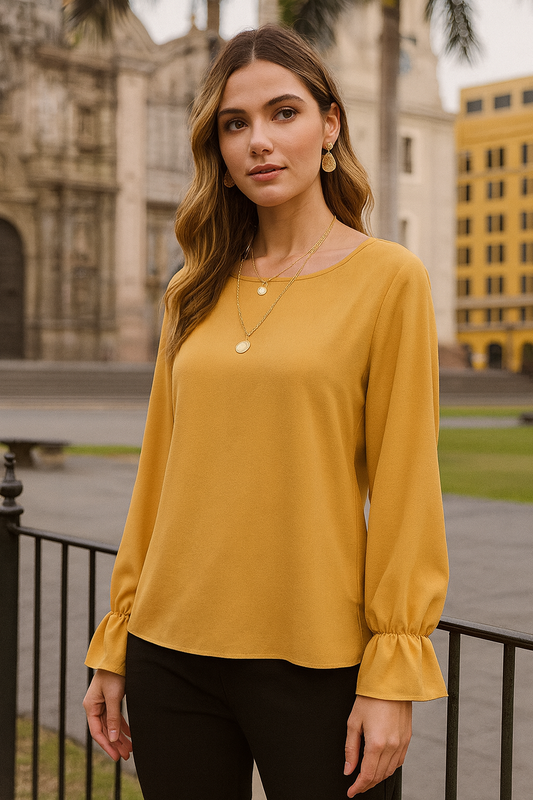 5605 Honey Glow Blouse