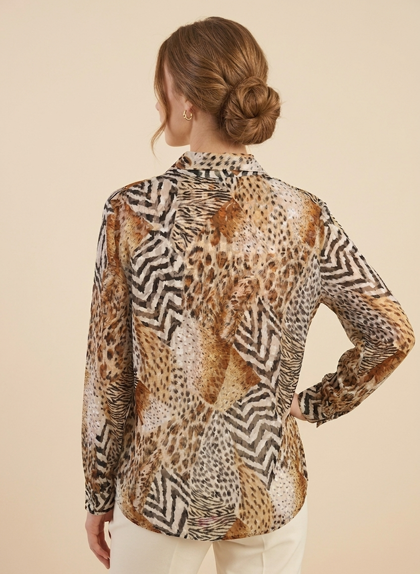 9041 Chic Safari Glow Top