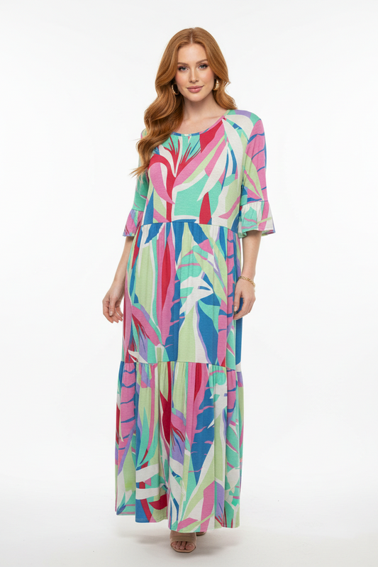 5812 Tropical Fusion Tiered Maxi Plus