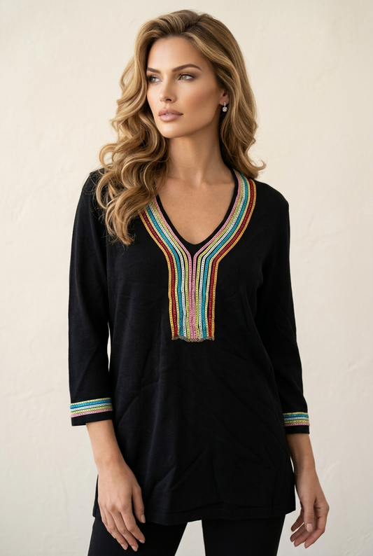 108 Chic Nights Embellished Top