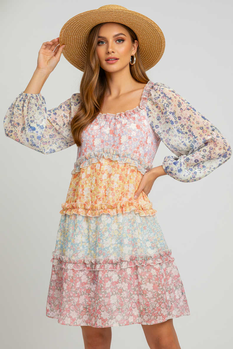 826 Wildflower Bohemian Dress