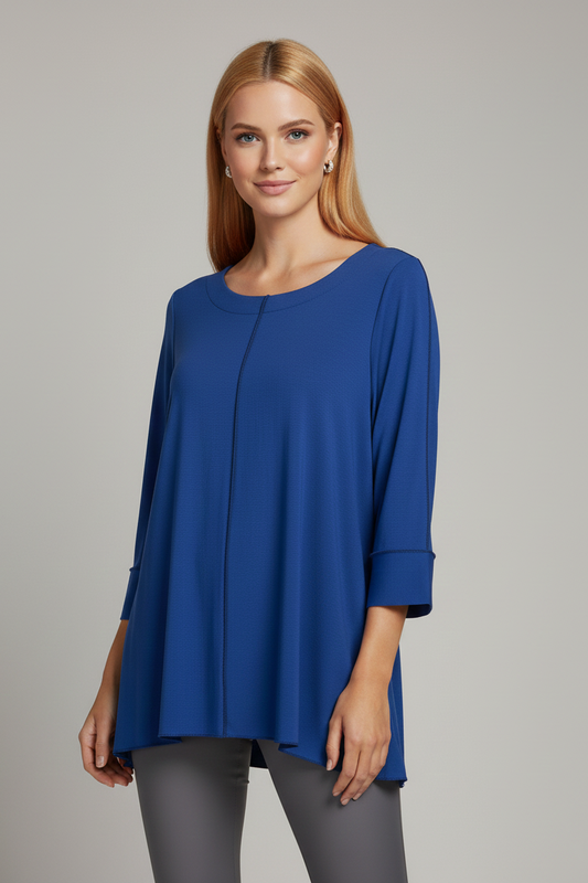 687 Blue Blouse