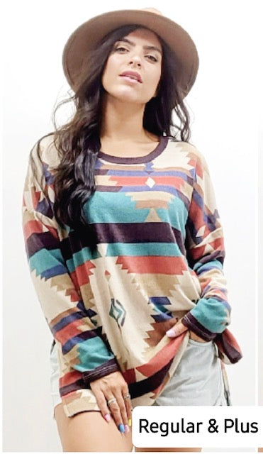 Style 651 Aztec Top