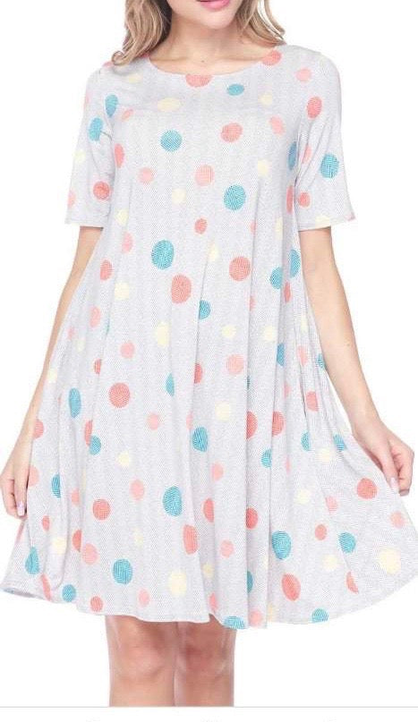 Polka Dot Dress VC3500