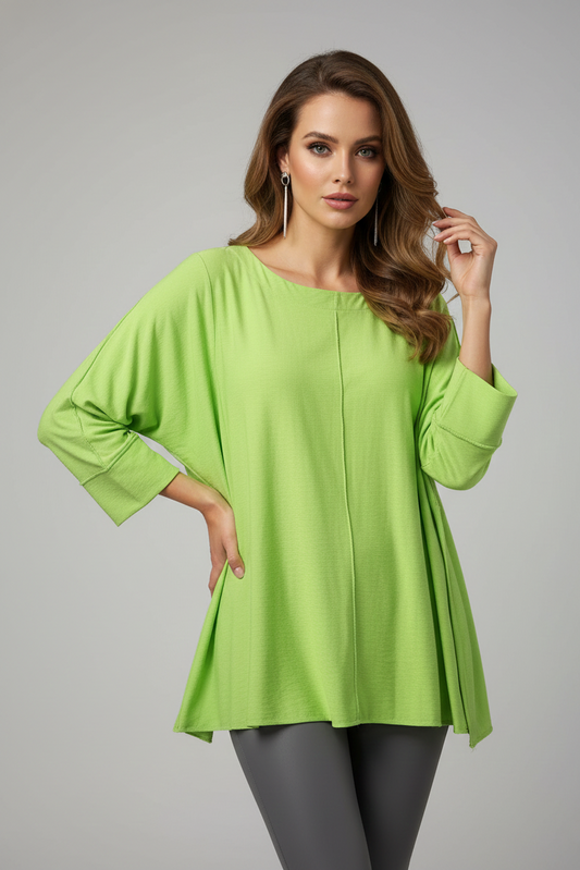 687 Lime Green Blouse