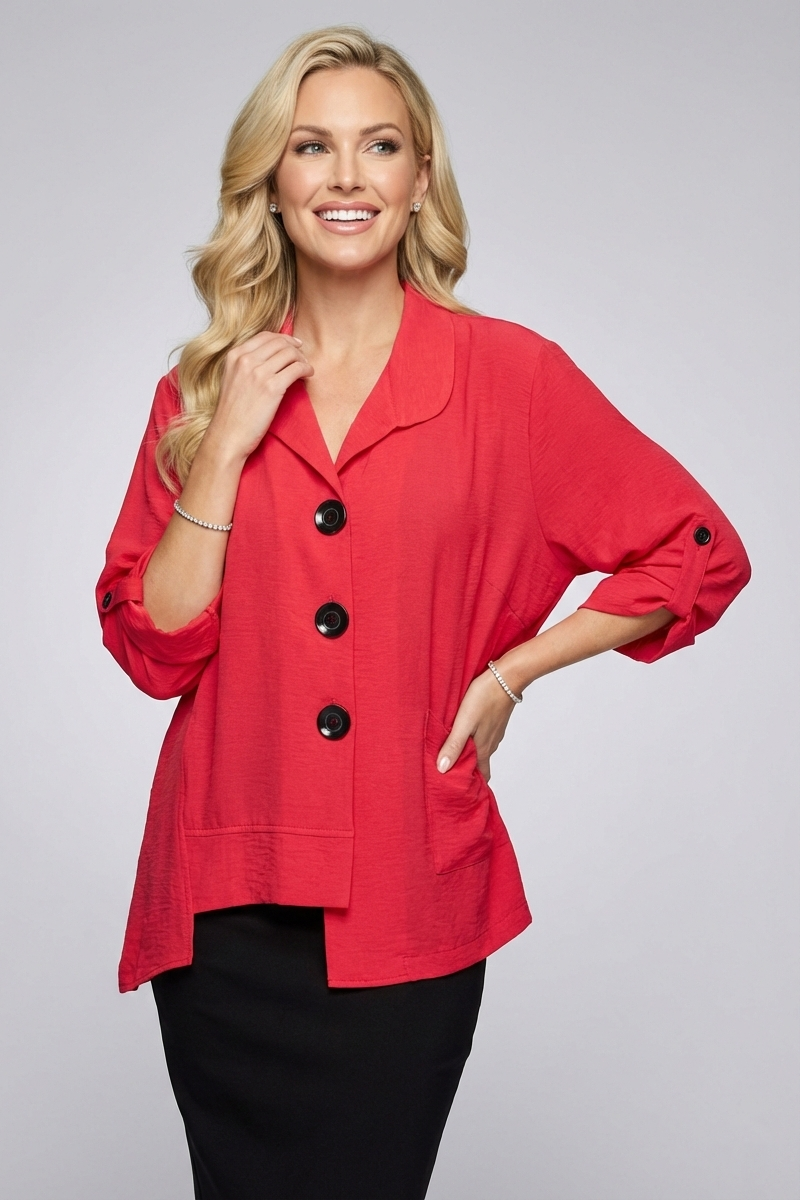 035 Rose Red Jacket