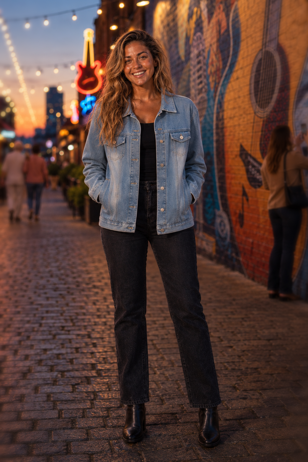 5551 D Blue Denim Jacket