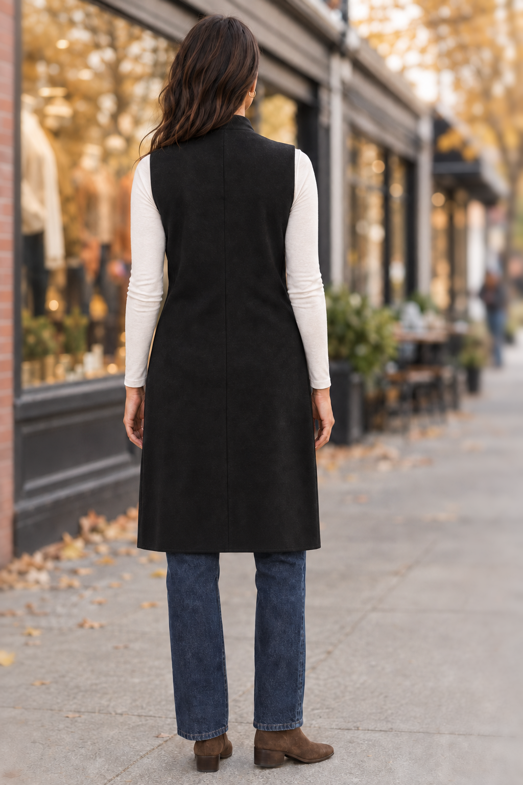 5052 Black Sleeveless Vest