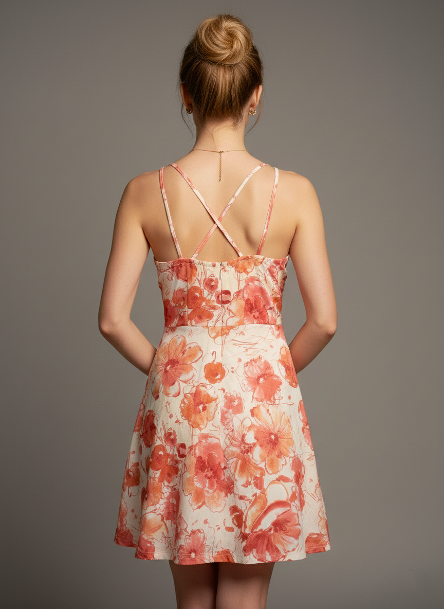24176 Sun-Kissed Petal Dress