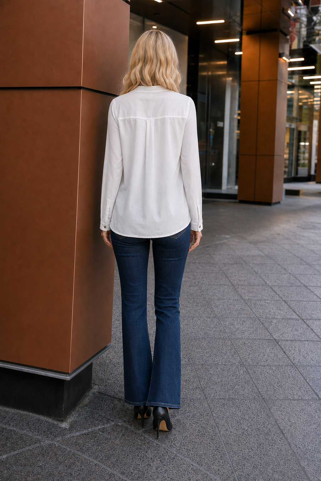 2354TY Dual Pocket Button-Down Shirt