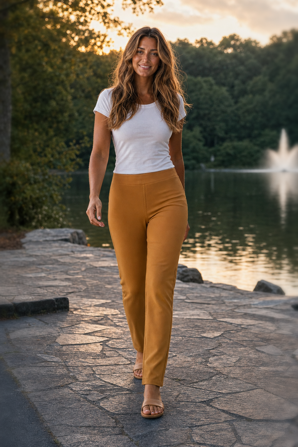 SCUP16A Mustard Scuba Pants