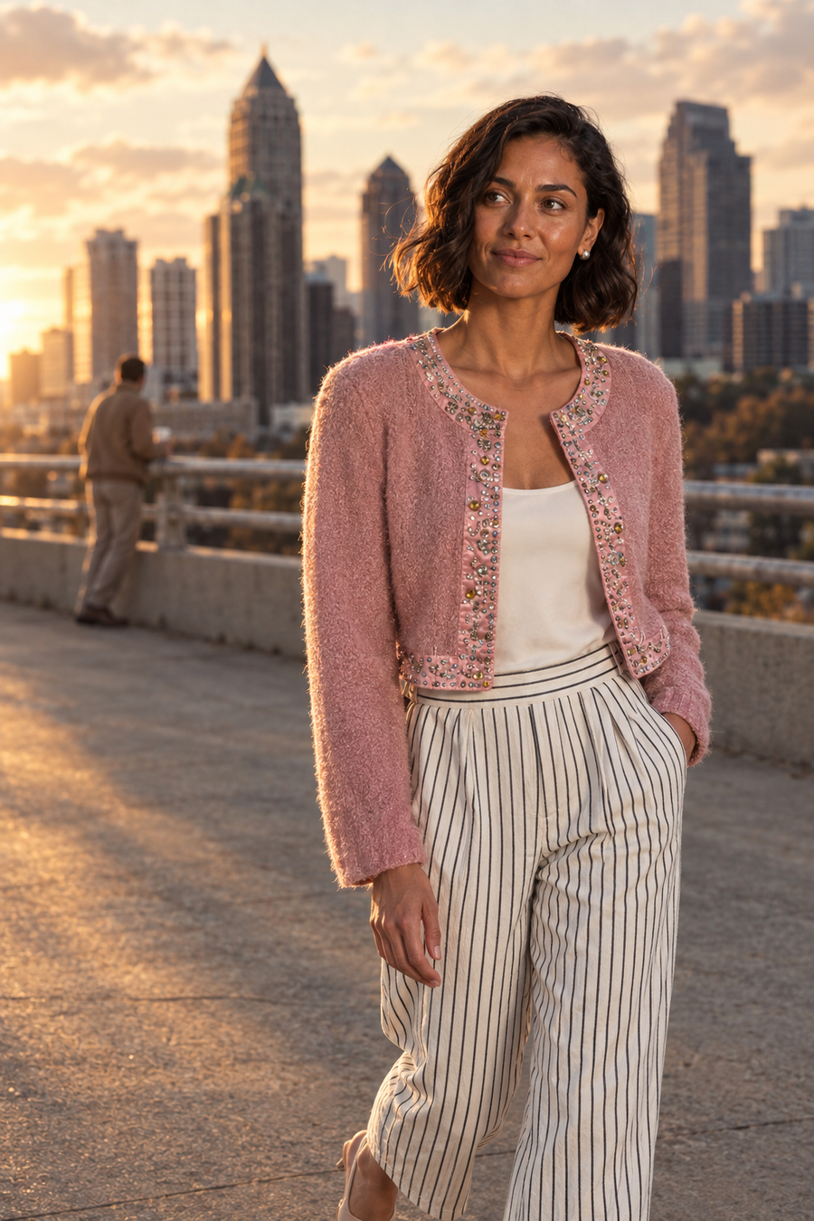 5246 Mohair Shrug Top