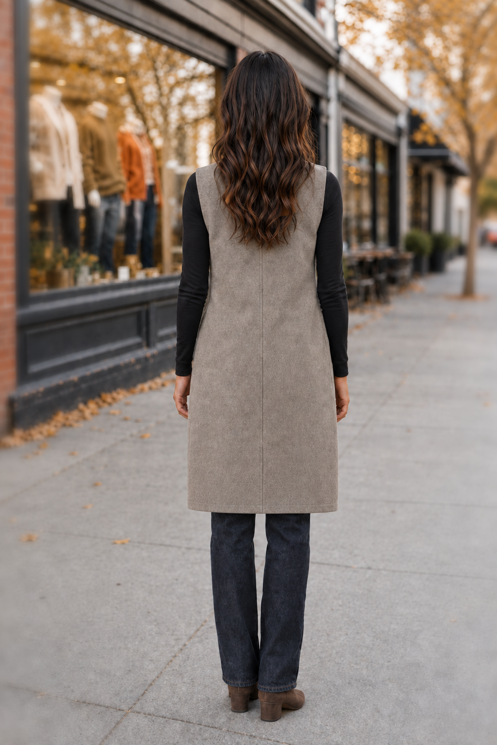 5052 Camel Sleeveless Vest
