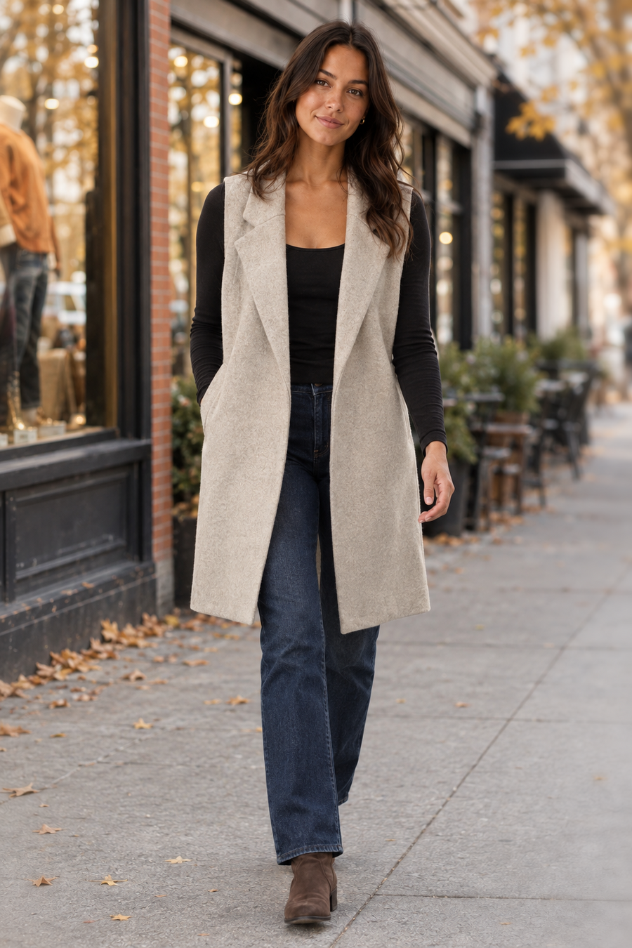 5052 Khaki Sleeveless Vest
