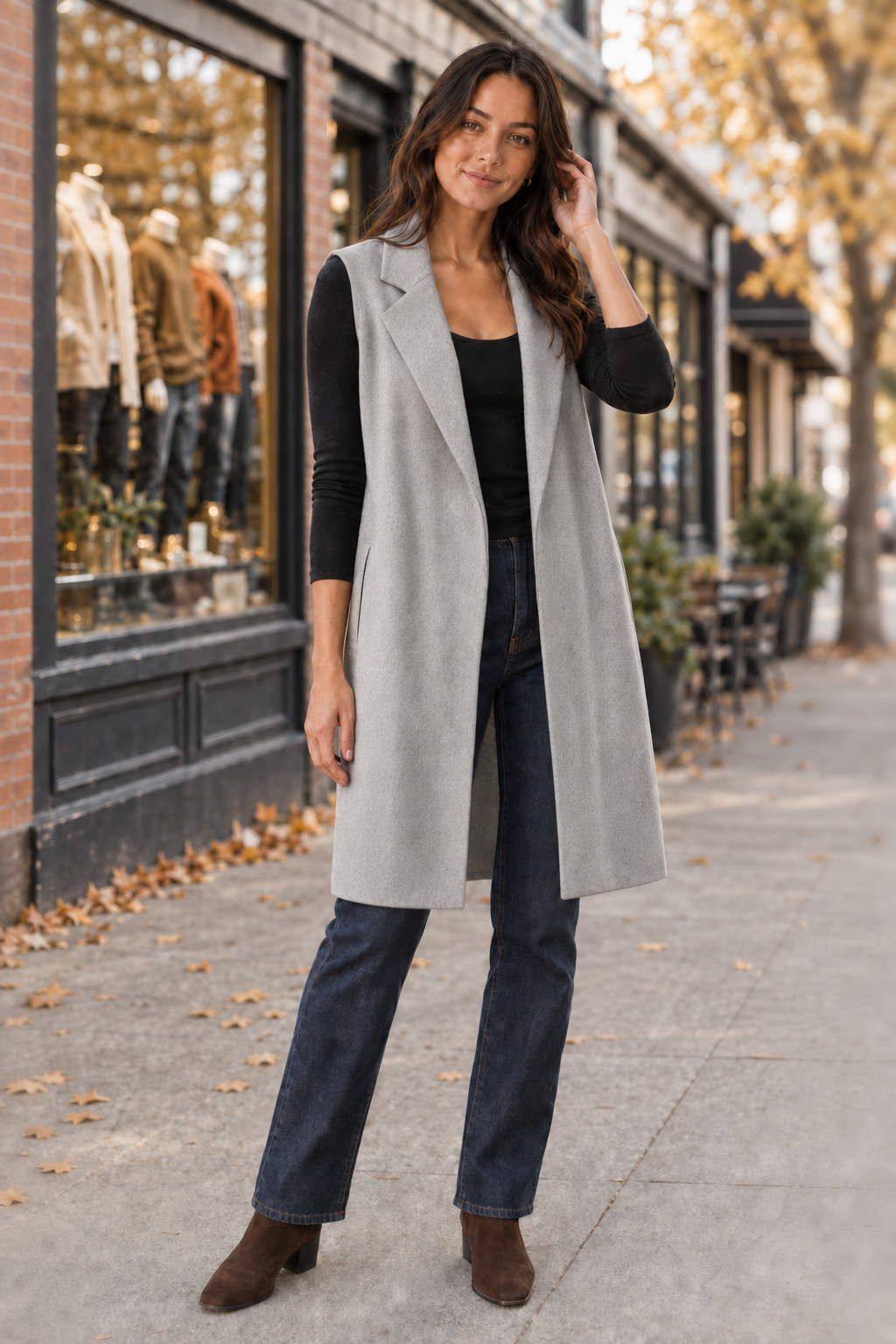 5052 Gray Sleeveless Vest