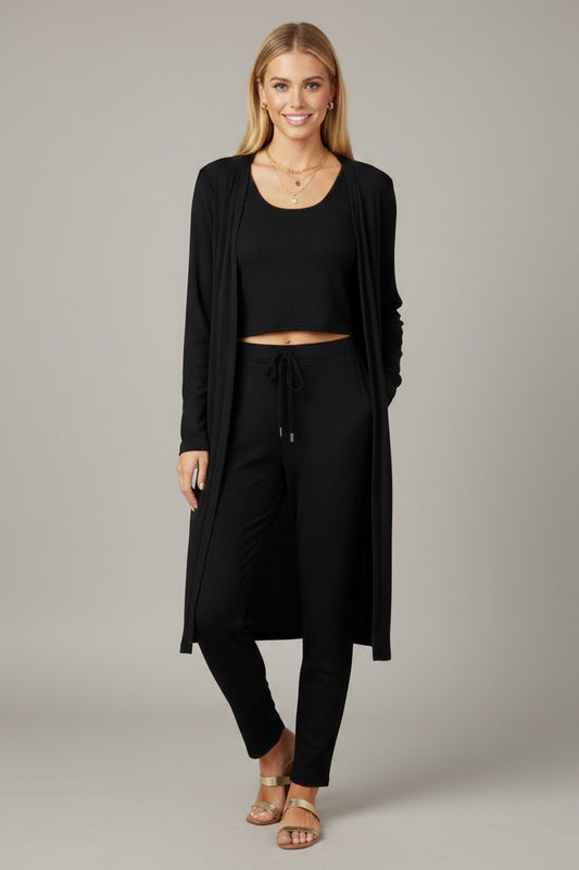 200 Onyx Aura 3 Pc Loungewear Set