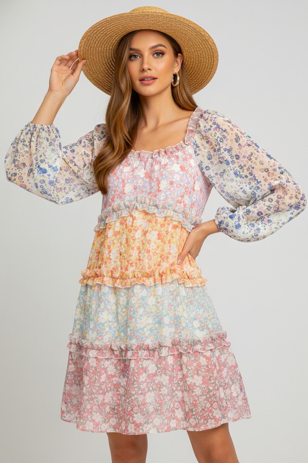 826 Wildflower Bohemian Dress